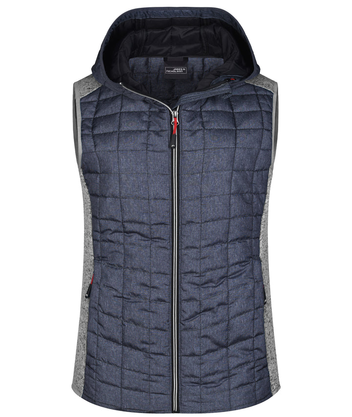 Ladies´ Knitted Hybrid Vest