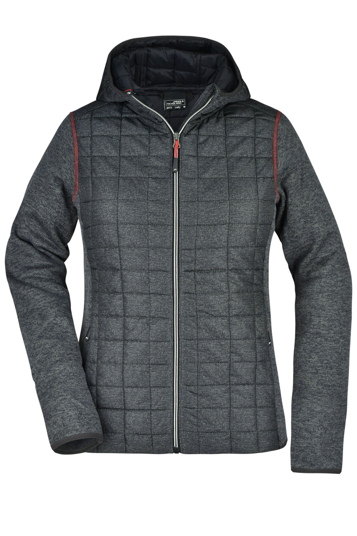 Ladies´ Knitted Hybrid Jacket