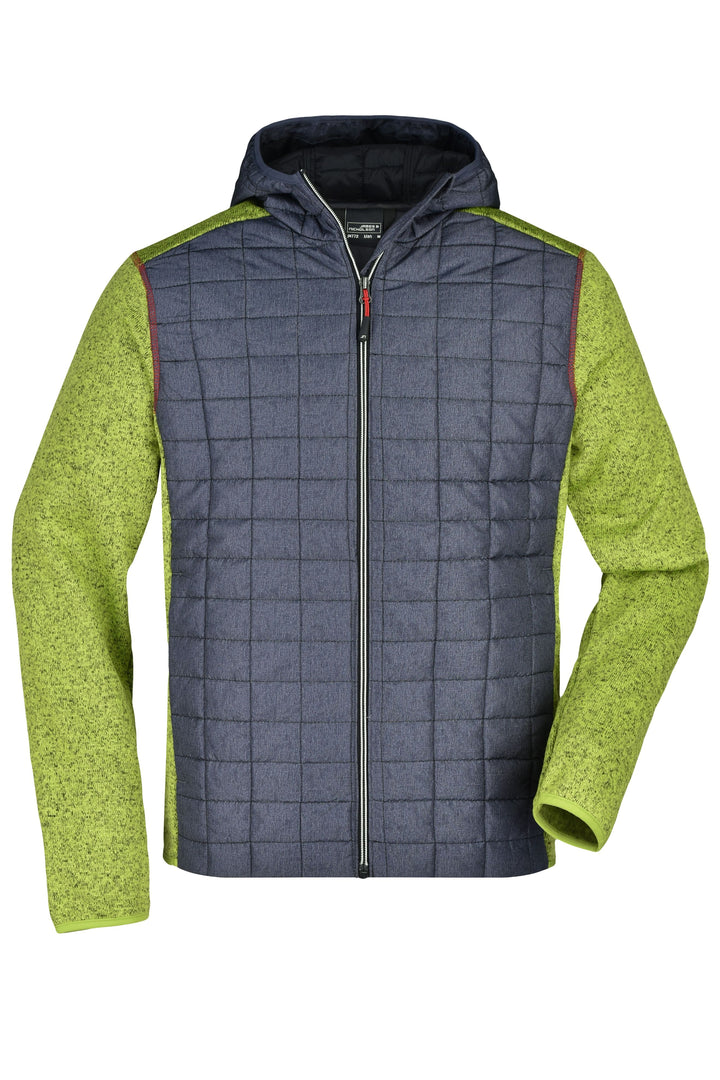 Men´s Knitted Hybrid Jacket