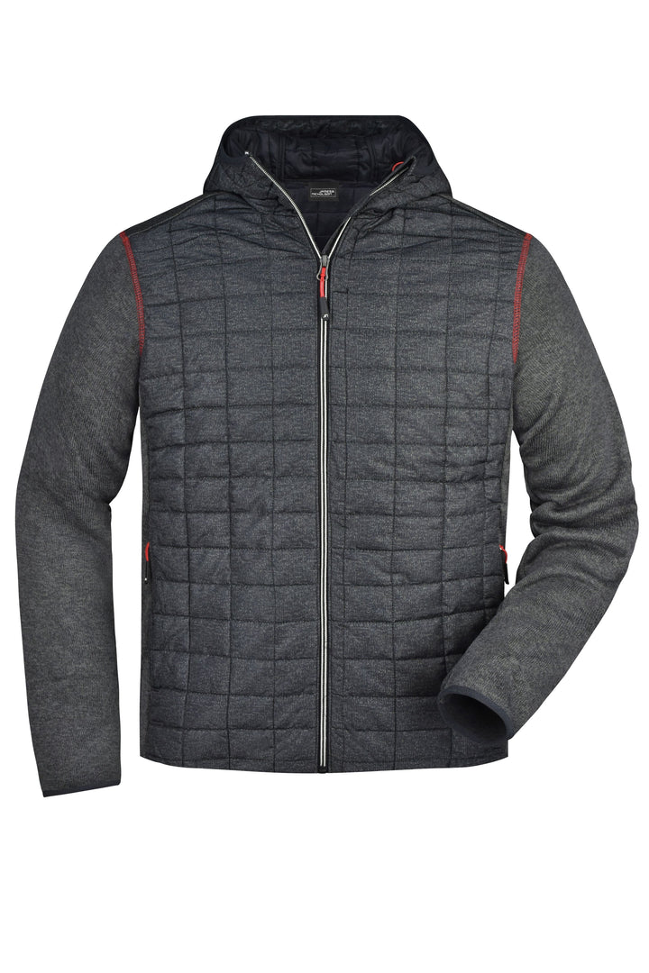 Men´s Knitted Hybrid Jacket