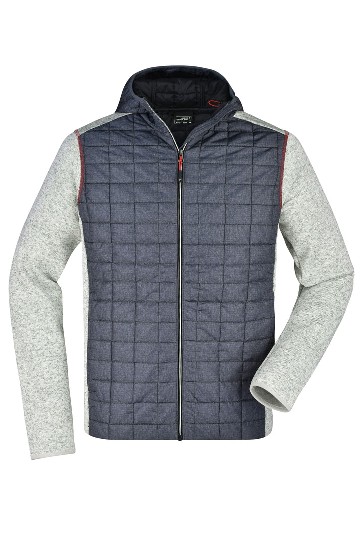 Men´s Knitted Hybrid Jacket