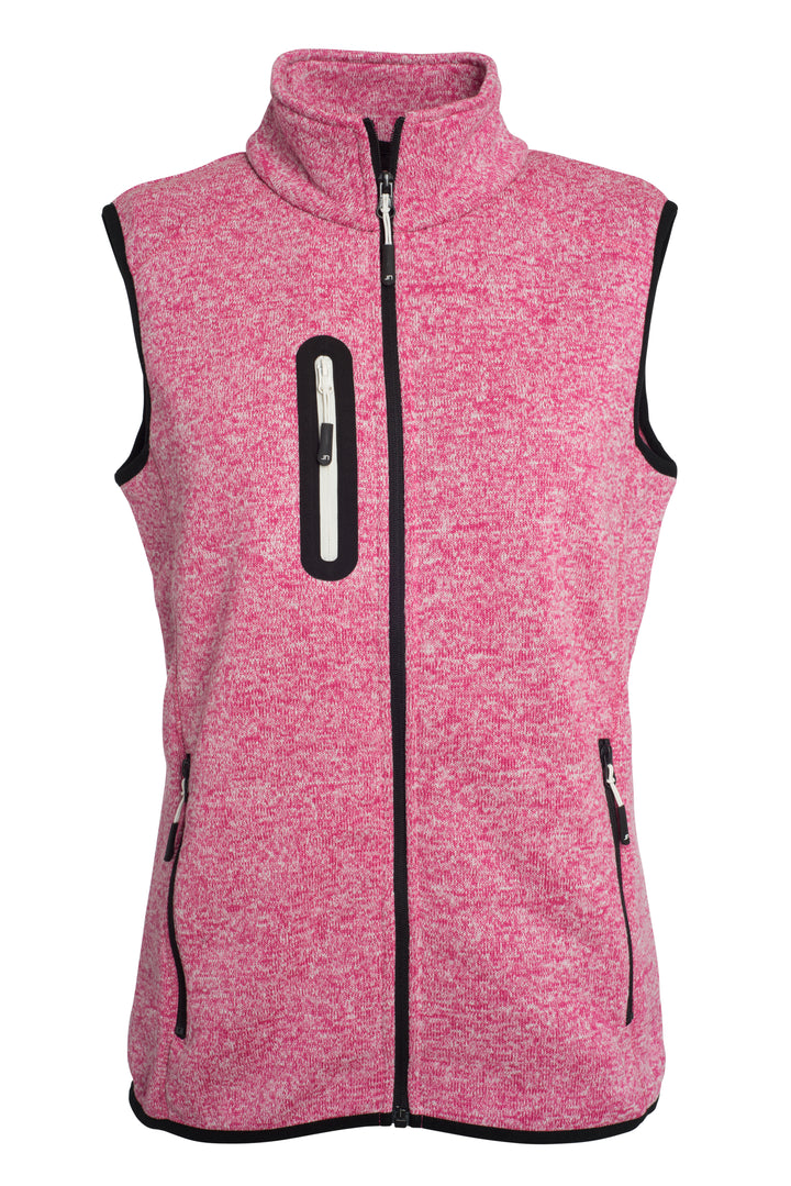 Ladies´ Knitted Fleece Vest