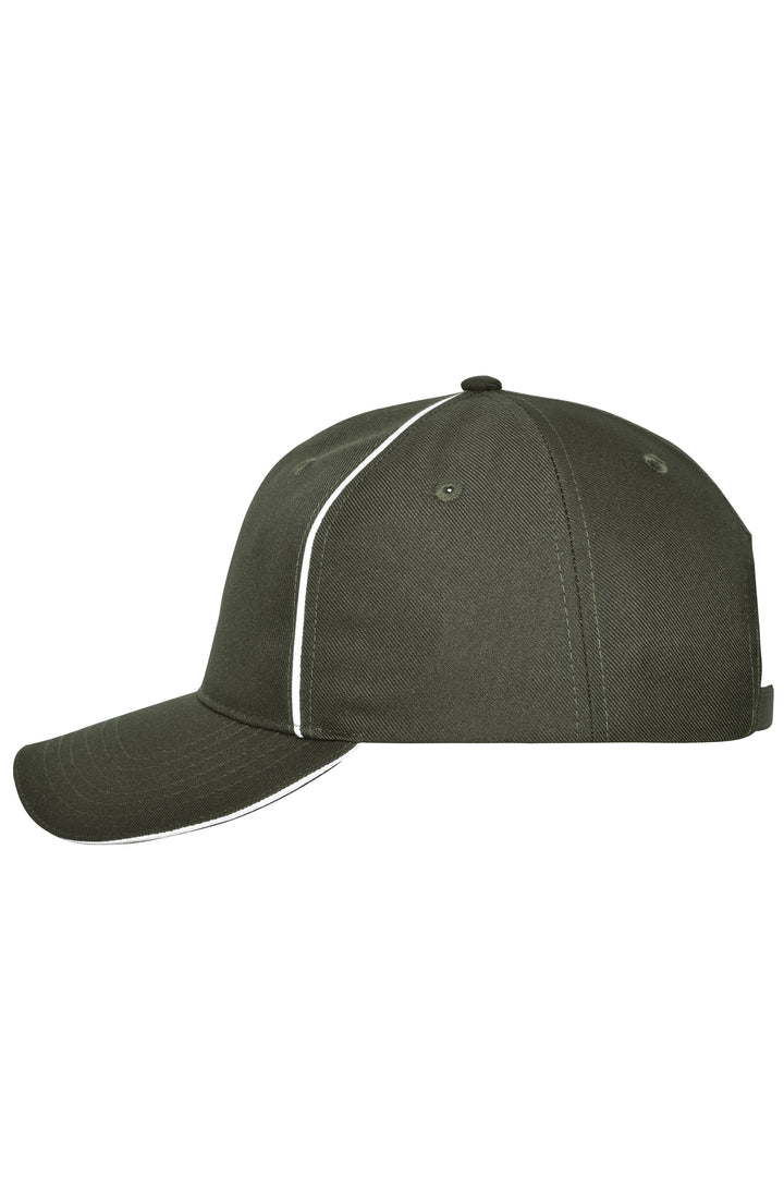 6 Panel Workwear Cap - SOLID