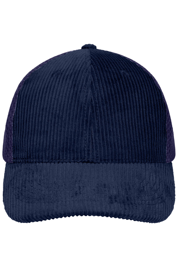 6 Panel Corduroy-Mesh Cap