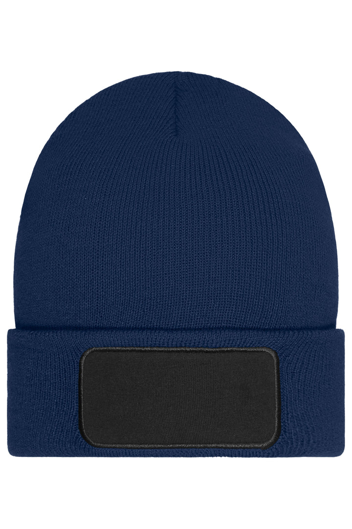 Beanie whit patch-Thinsulate