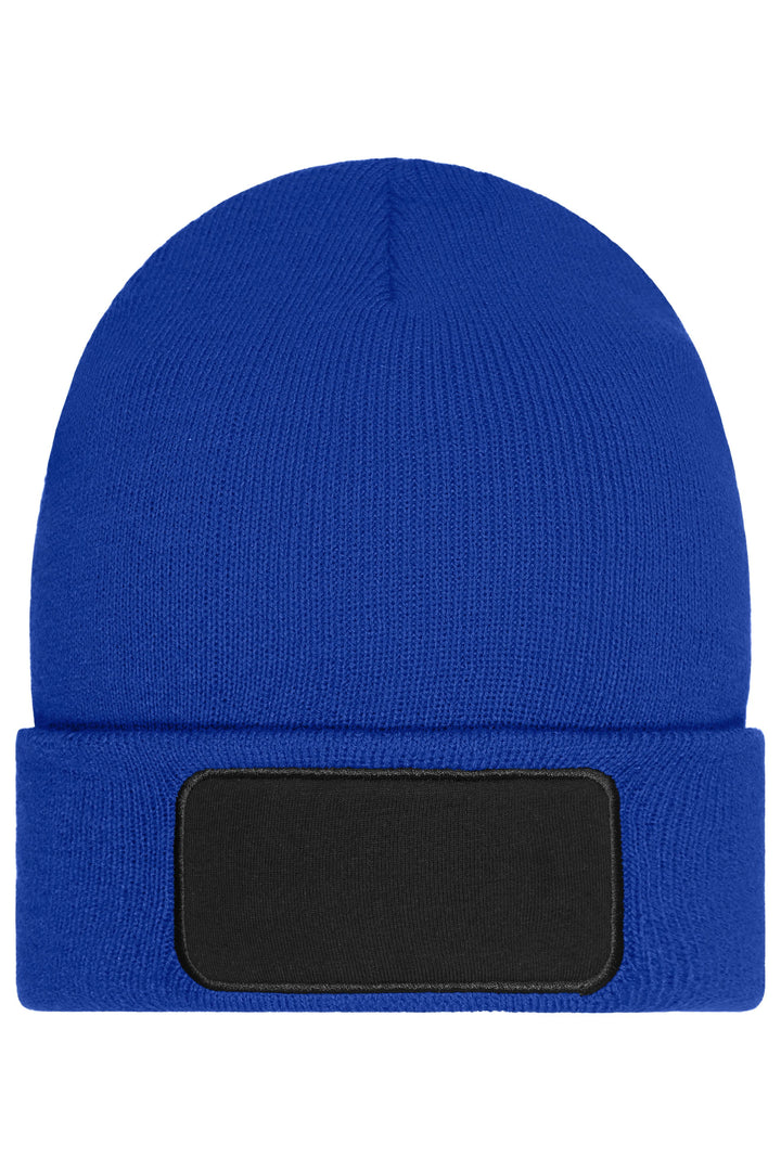 Beanie whit patch-Thinsulate