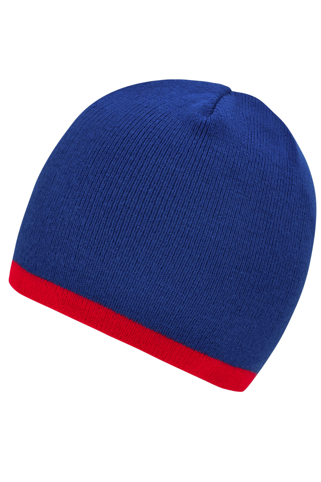 Beanie with contrasting border