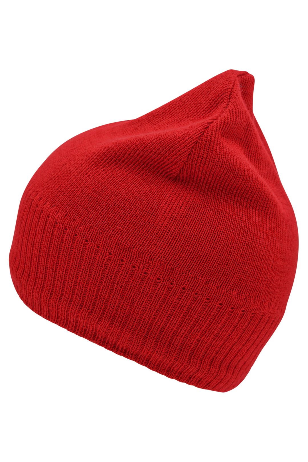 Knitted Beanie with Fleece In