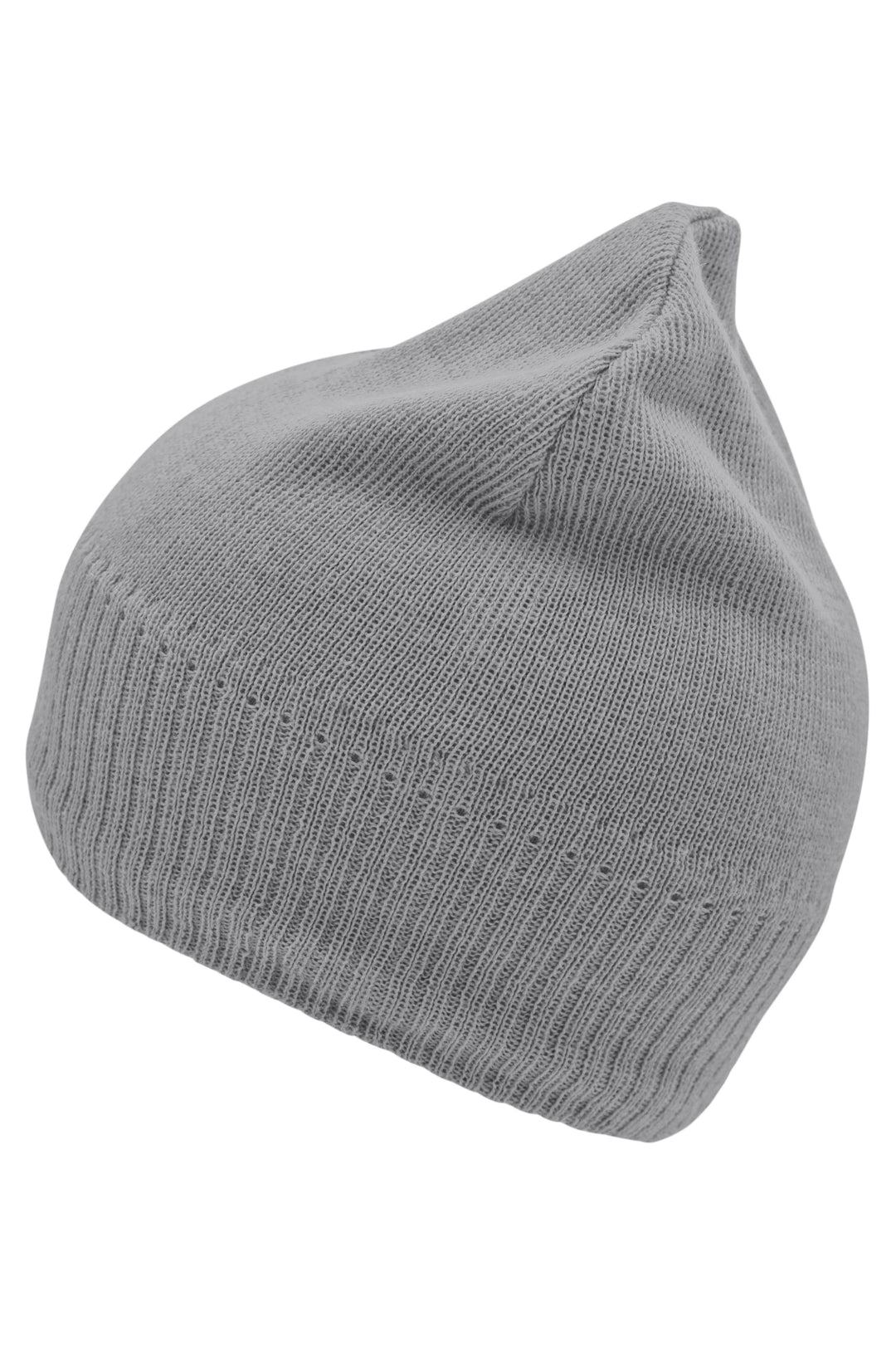Knitted Beanie with Fleece In