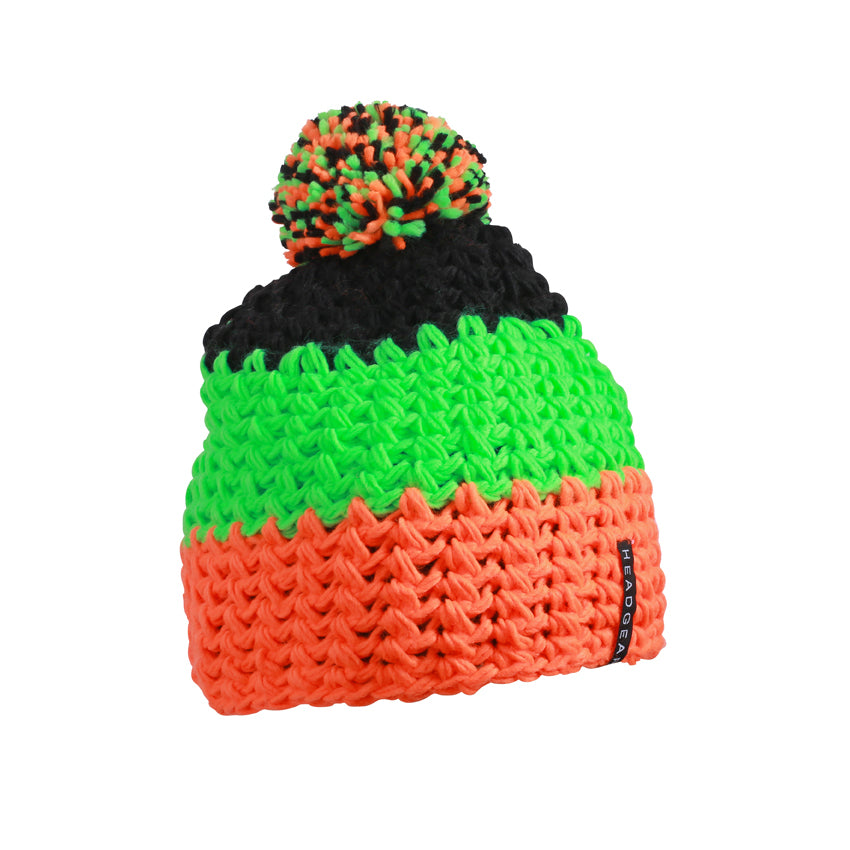 Crocheted Cap With Pompon