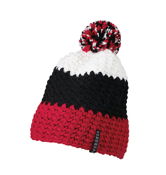 Crocheted Cap With Pompon