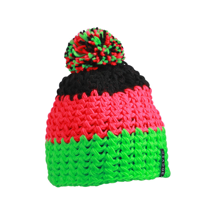 Crocheted Cap With Pompon