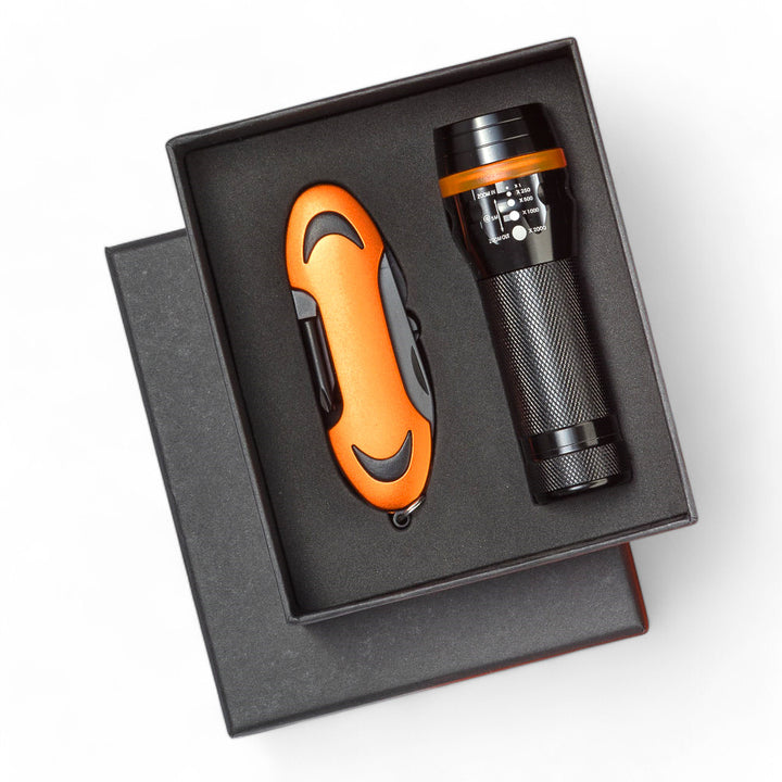 Set Colorado I: Led Torch And A Pocket Knife