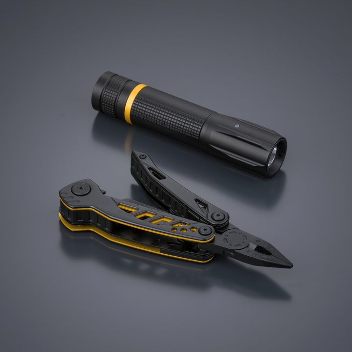 Optima Color set II: multitool & small flashlight