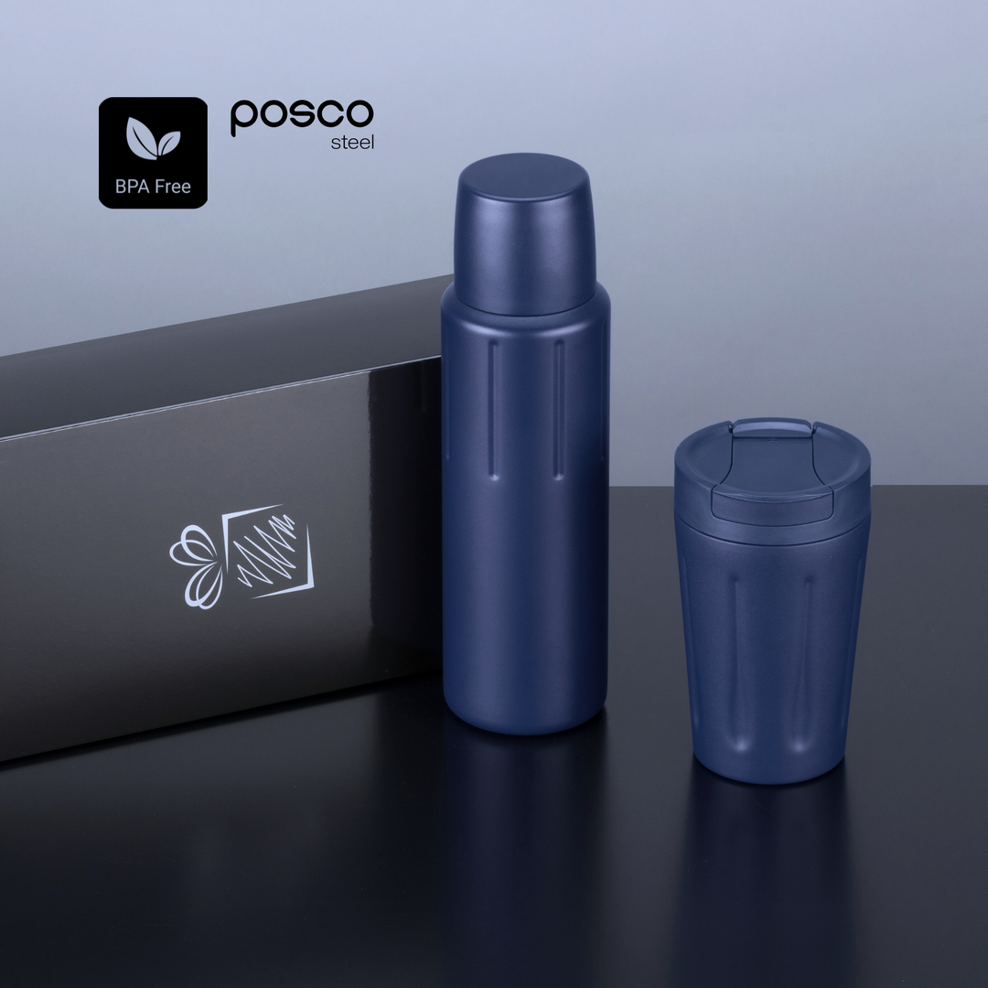 Scandic Set: thermal mug 350 ml and thermos 750 ml