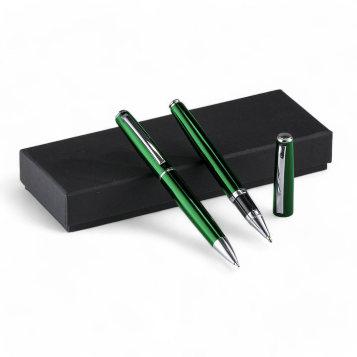Metal Set: pen and ballpoint pen
