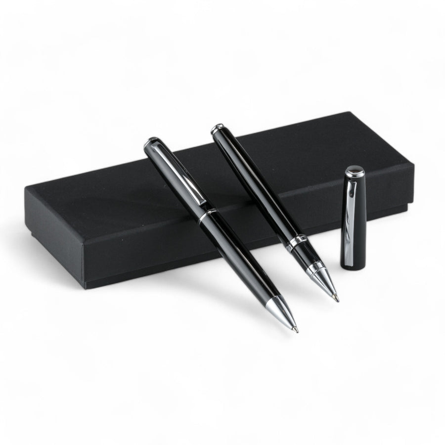 Metal Set: pen and ballpoint pen