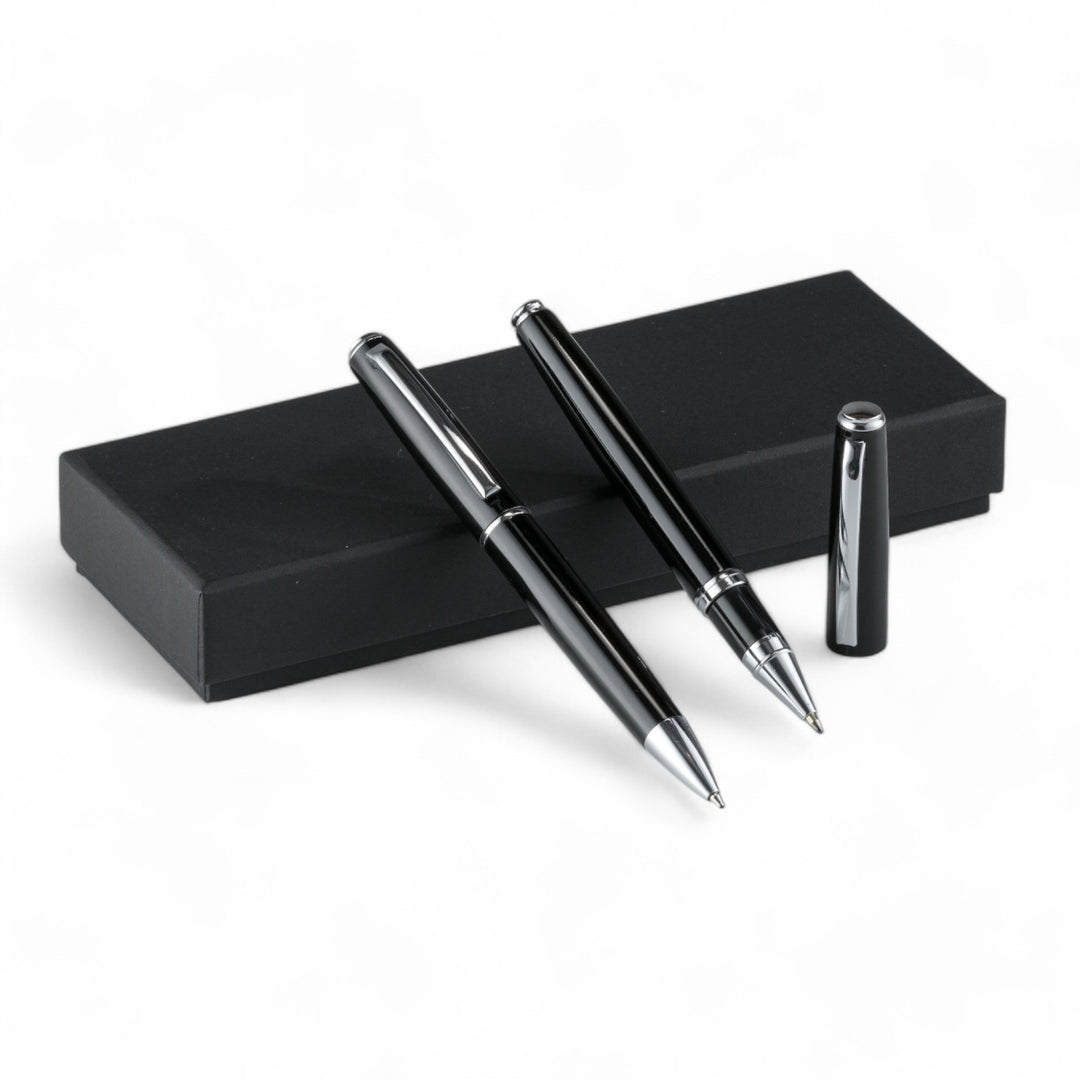 Metal Set: pen and ballpoint pen