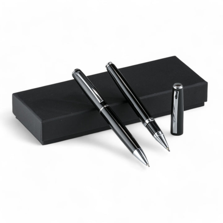Metal Set: pen and ballpoint pen