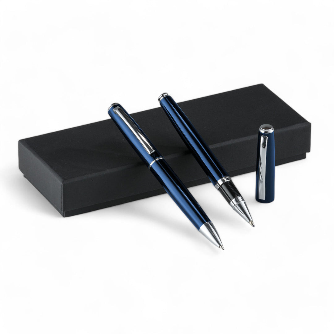 Metal Set: pen and ballpoint pen