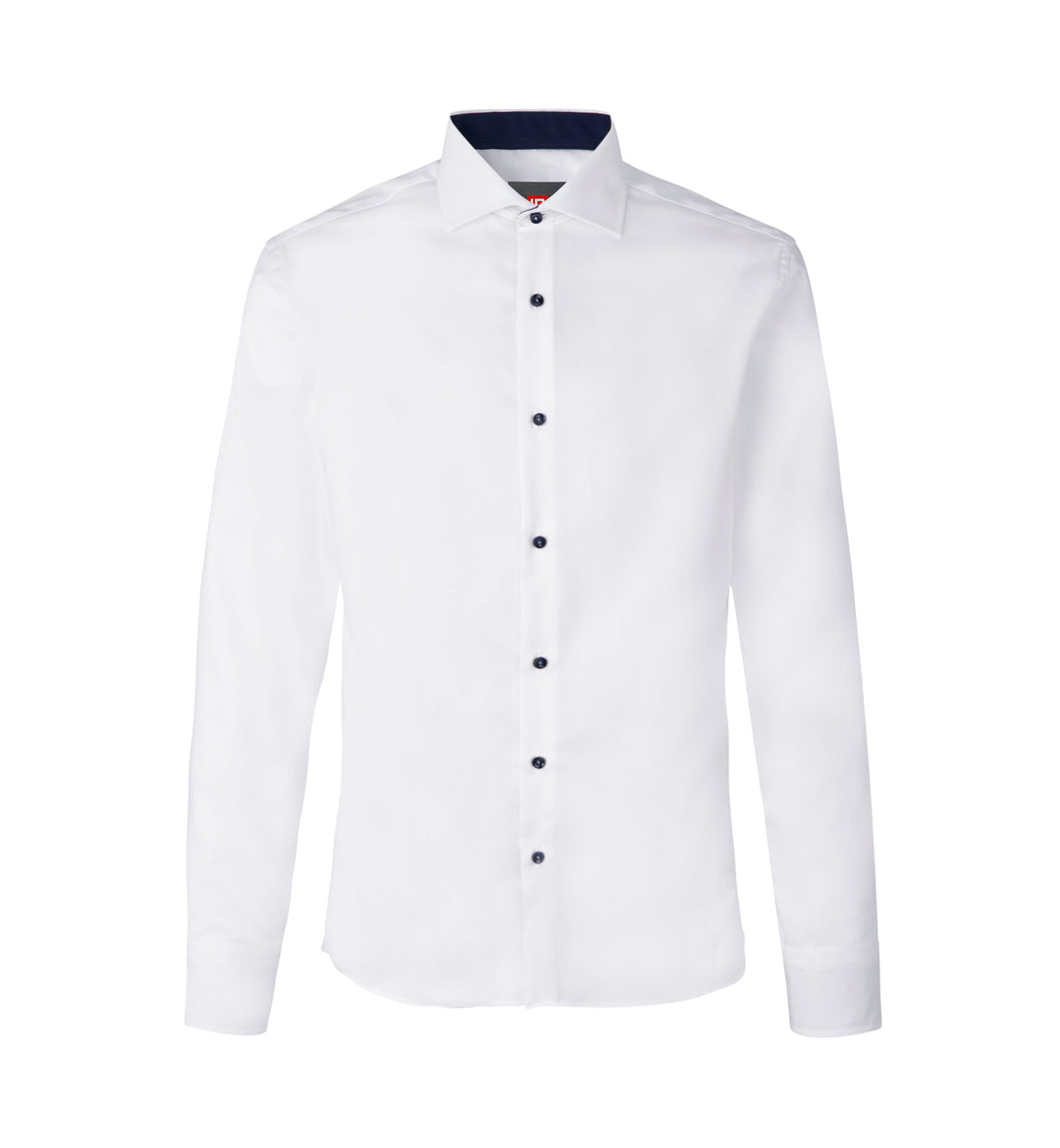 SEVEN SEAS Fine Twill Contrast | slim