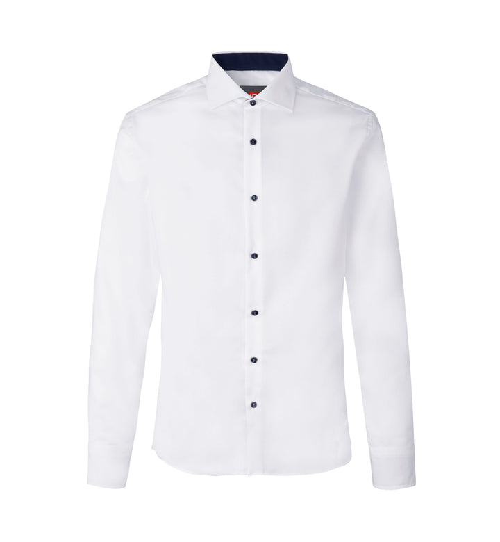 SEVEN SEAS Fine Twill Contrast | slim