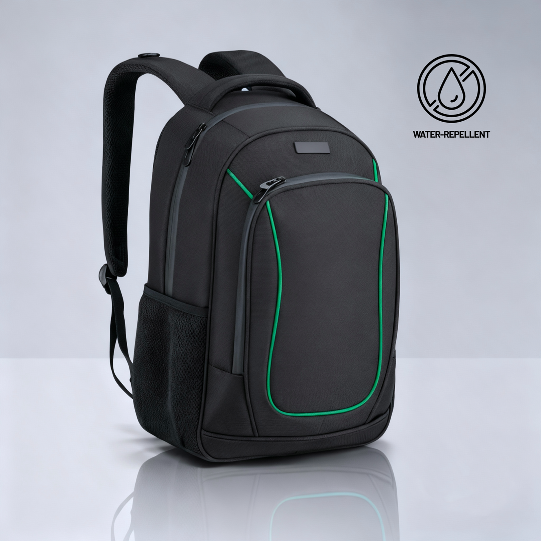 Dynamic two-compartment business backpack