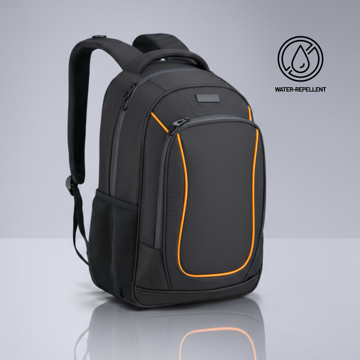 Dynamic two-compartment business backpack