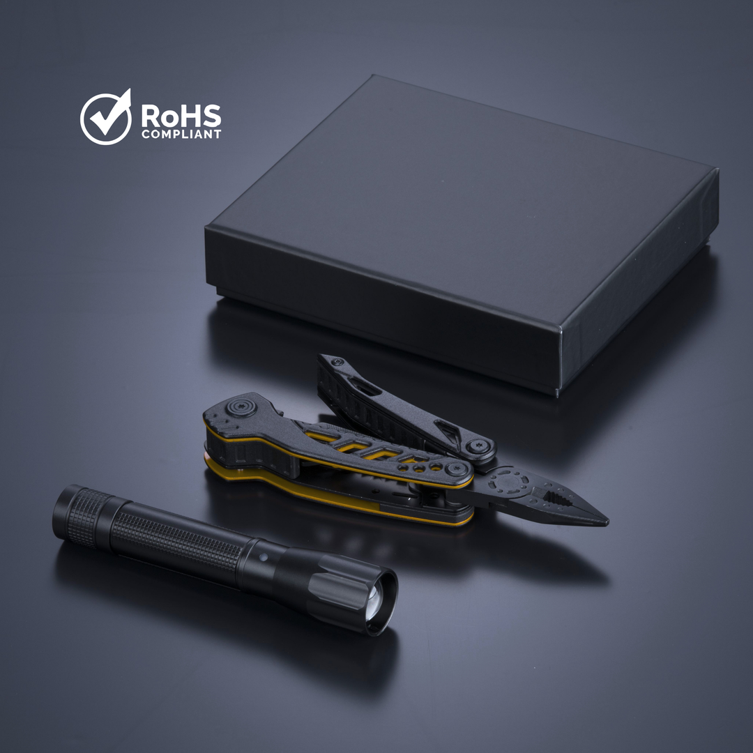 Optima Set I: multitool & medium flashlight