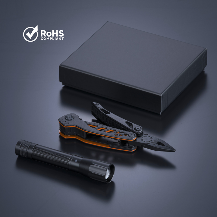 Optima Set I: multitool & medium flashlight