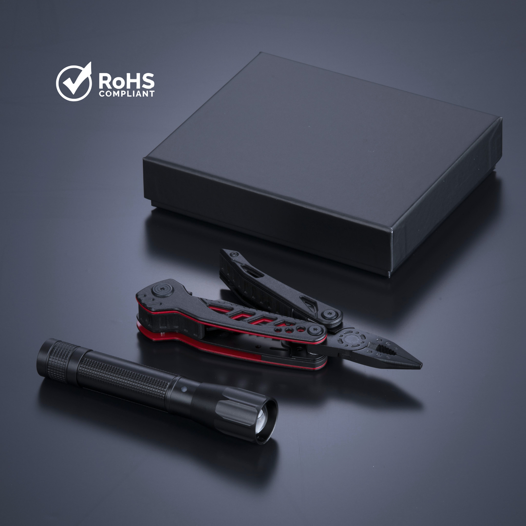 Optima Set I: multitool & medium flashlight