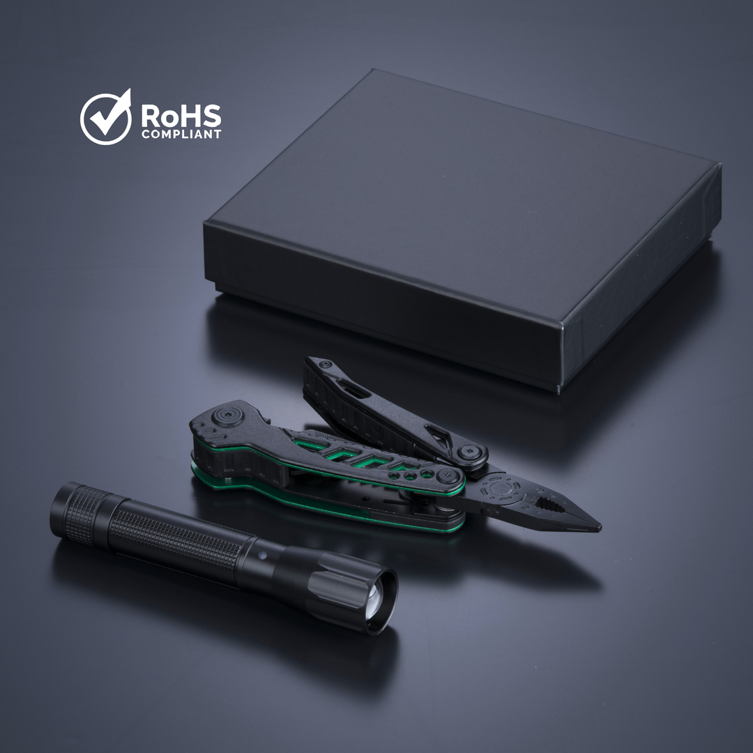 Optima Set I: multitool & medium flashlight