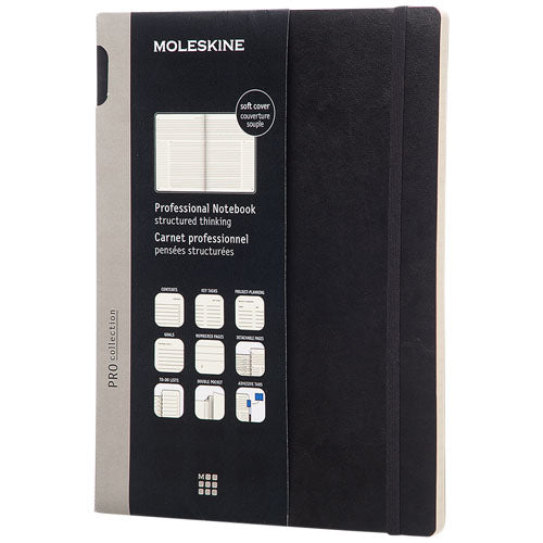 Moleskine Pro notesbog XL softcover