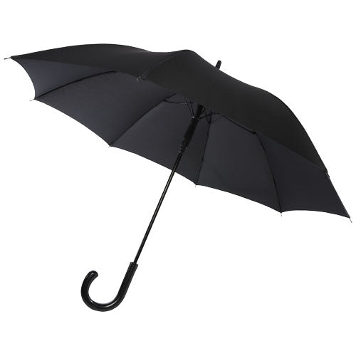 Fontana 23" paraply med automatisk åbning, carbon-look og krumt håndtag