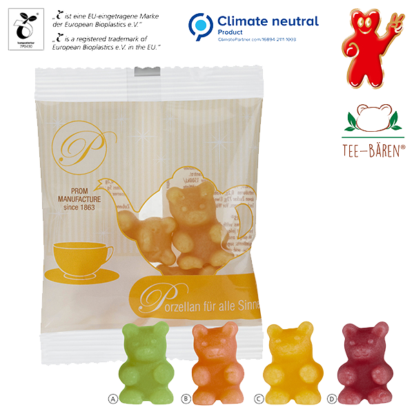 Tea-Bears® i komposterbar pose