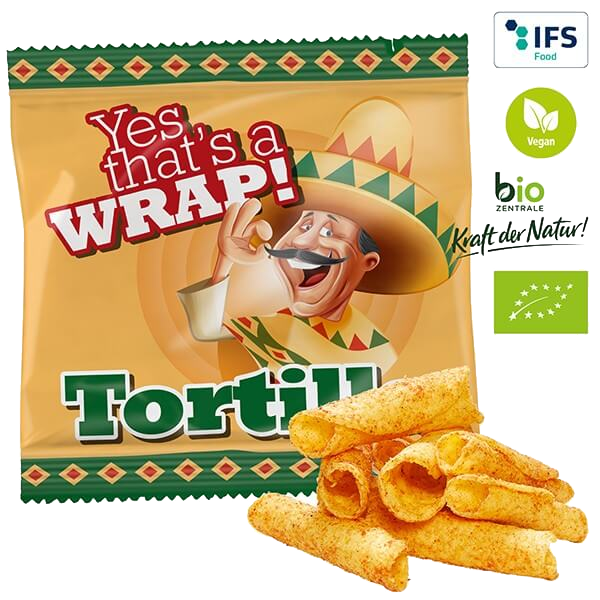 Økologisk Tortilla Chips Ruller
