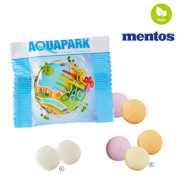 Mentos Duo i folie pose