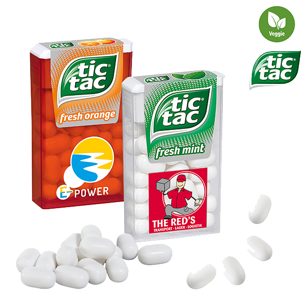 tic tac, original emballage