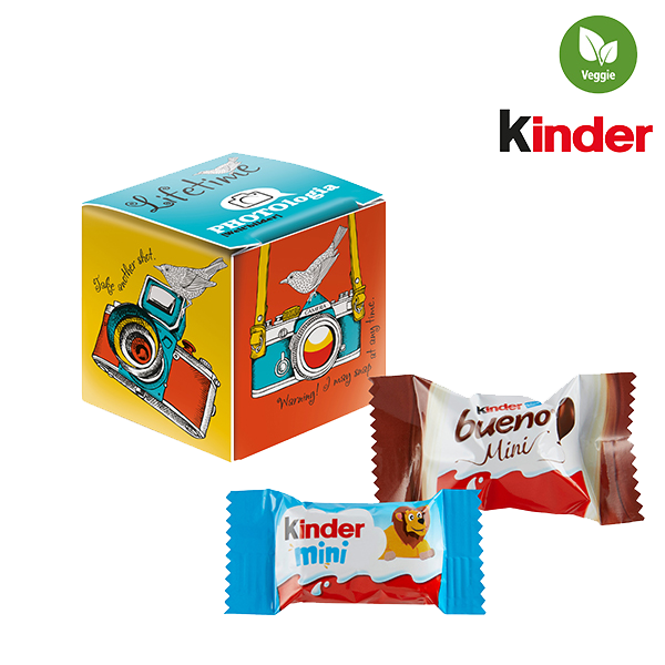 Mini Promo-Cube med Kinder Minis