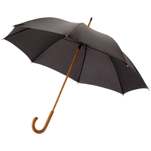 Jova 23" paraply med træskaft og -håndtag
