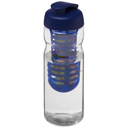 H2O Active® Base 650 ml drikkeflaske med fliplåg & infuser