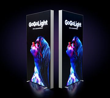 Lyskasse - GoGoLight 01 gulvmodel - 14 cm ramme