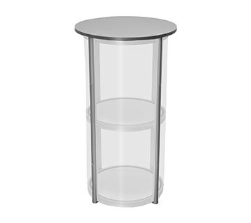 Udstillingsmontre - GoGoTwist 05 - Round Ø: 58 x H: 106 cm