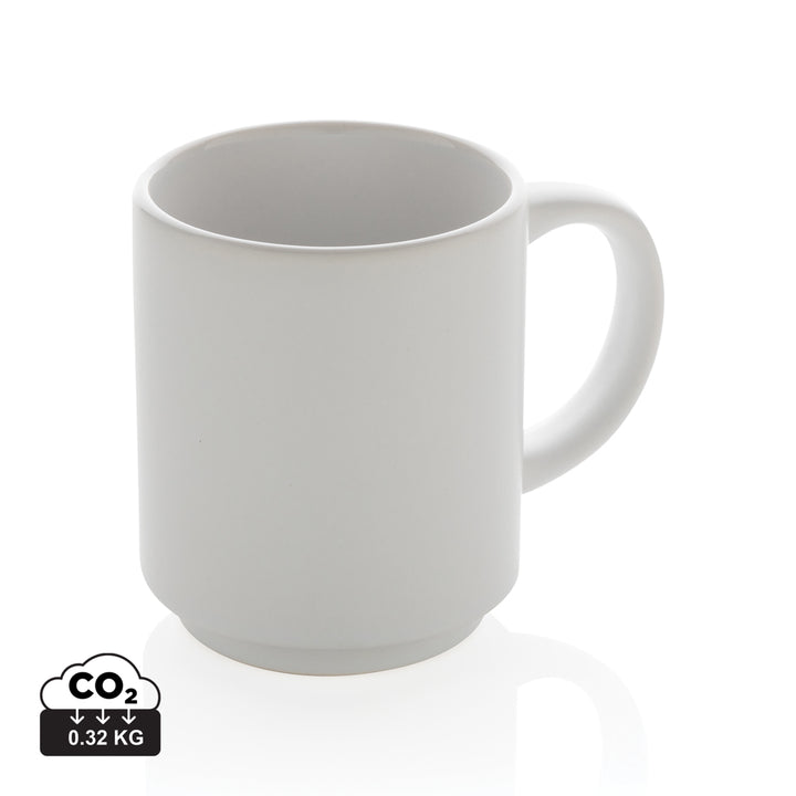 Stabelbart keramisk krus 180ml